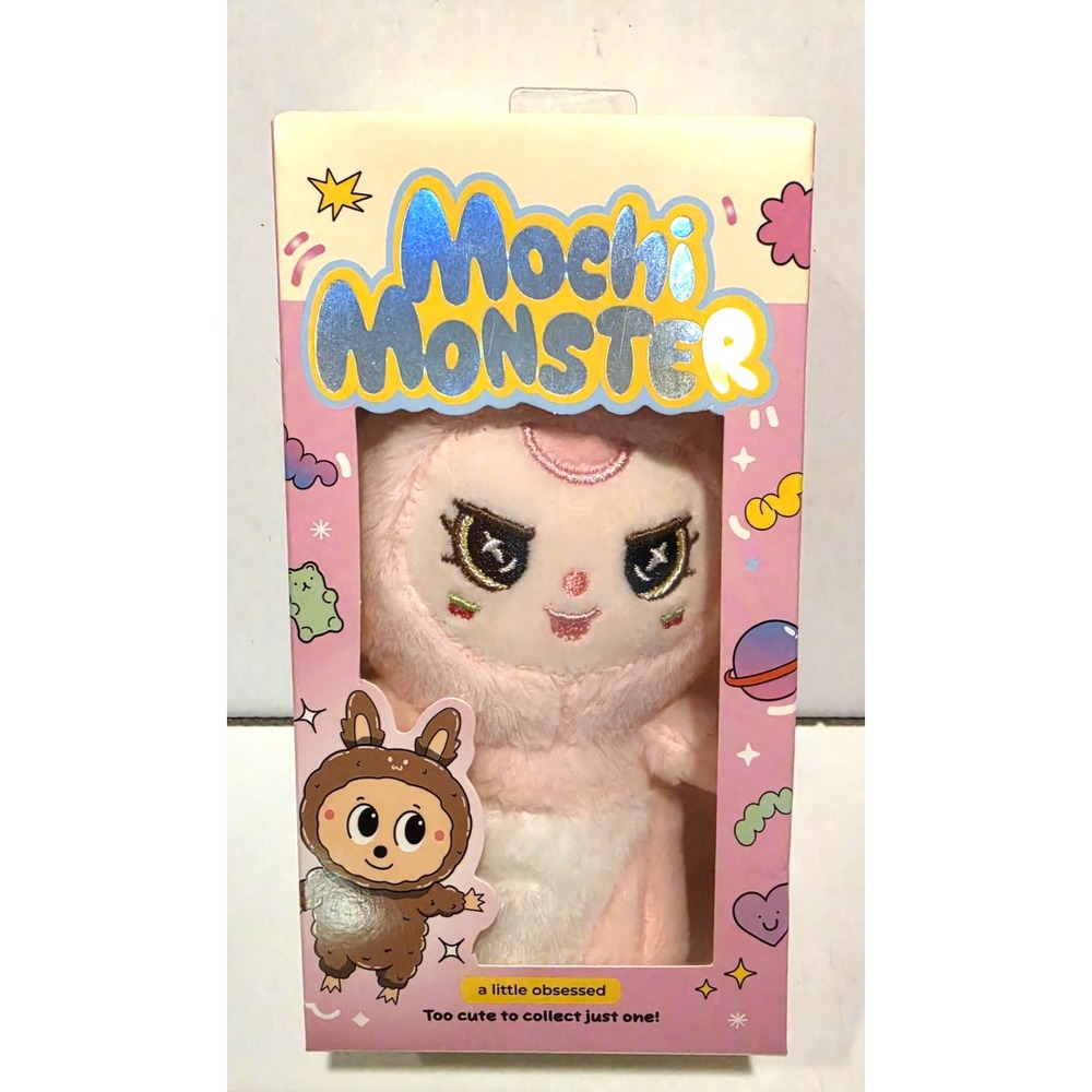 Moshi Monster Plush Blush  Monster Charm Key Ring Holder Clip On  New In Box